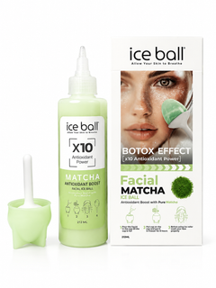 ژل آبرسان و روشن کننده صورت آیس بال مدل Matcha حجم 212 میلی لیتر